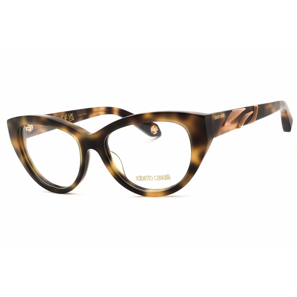 Roberto Cavalli VRC024M Eyeglasses Sh.Dark Havana Acetate Cat-Eye
